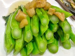 方鱼姜汁生炒芥兰苗-御和宴·精品粤菜(天润御海湾店)