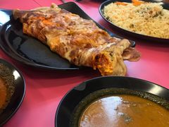 鸡肉烤饼-新加坡Zam Zam餐馆