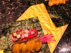 海胆生牛肉手卷-老乾杯和牛烧肉(王府中环店)