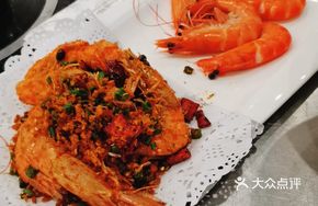 Prawn Platter with Hong Kong Style Stir-Fry and Boiled Prawns