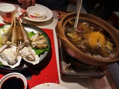 醇香海鲜醉鸡煲-恭喜上堓砂锅焗·海鲜大排档(闵行龙湖店)