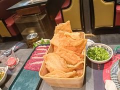 潮汕炸腐竹-牛村来人潮汕牛肉火锅(西单店)