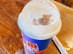 奶枣红茶拿铁-LELECHA乐乐茶(上海五角场万达广场店)