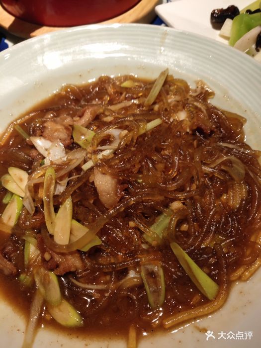 绿茶餐厅(上品 店)-妈妈的粉条-菜-妈妈的粉条图片-北京美食-大众点评