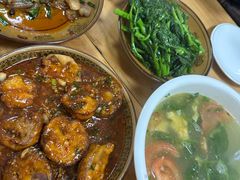 鱼香茄饼-周师饭店