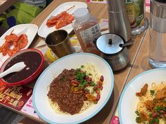 口水鸡茄香风味肉末拌面-小杨生煎(松江大学城店)