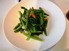 豆豉鲮鱼油麦菜-人杰鱼乐轩(珠江路店)