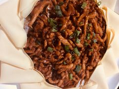 -东来菜馆•手抓海鲜家常菜•海鲜锅贴(鸽子窝店)