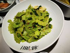 家常炒苦瓜-慕湘精致湖南菜(水贝店)