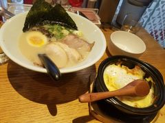焗土豆泥伴温泉蛋-一風堂拉面(港汇恒隆店)