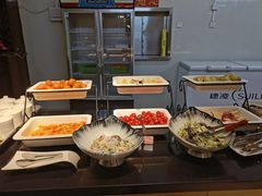 自助取餐区-感恩心素食馆(百世广场店)