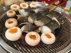 -围炉肉舍•炭烤活鳗•丹东海鲜烤肉(步行街店)