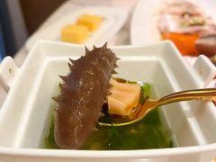 岩苔海参贝柱-宴昆山·私房菜(春晖店)