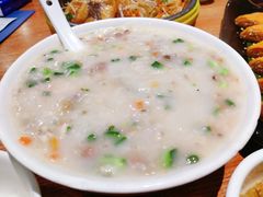 瑶柱海味鱼蓉粥-强记鱼粥(南村店)