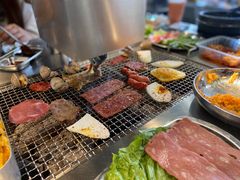 杏鲍菇-大丘街路边烤牛肉