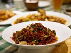 焉耆滚刀肉辣皮子夹馍-新疆巴州金丝特餐厅(大钟寺店)