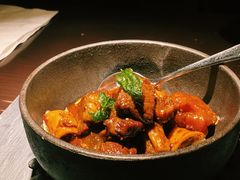 石锅小牛肉焖烧牛筋-九里云松·天香餐厅