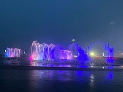 -大连星海广场音乐喷泉