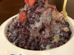 红豆炼乳刨冰-梁子刨冰王(鞍山西道店)