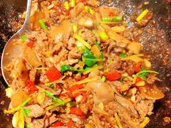 小炒黄牛肉-小隐人家(乐松店)
