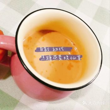 自制变态甜焦糖燕麦奶茶