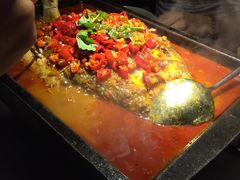-探鱼·鲜青椒爽麻烤鱼(三水广场店)