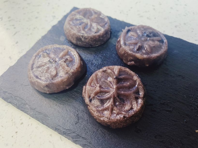 丑哭了但巨好吃的乌豇豆糕