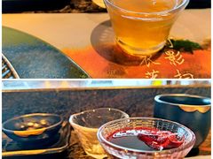 杨梅醋-一板铁板烧·隐秘一线江景花园餐厅(西湖左岸·天元店)
