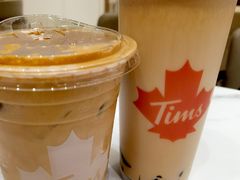 四重奏浮云拿铁-Tims天好咖啡·贝果(雁展路万象天地店)