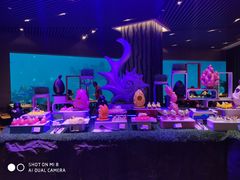 -海棠湾洲际-涛·海底餐厅·美人鱼·自助餐·海底隧道