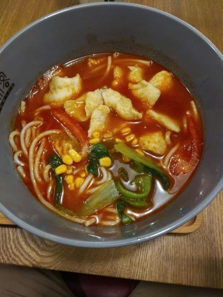 推荐:养颜番茄鱼片米线