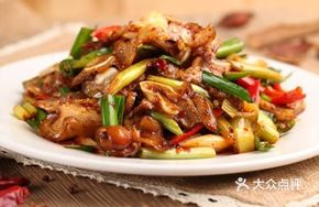 Scallion Stir-fried Pork Ribs