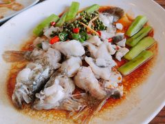 鲜花椒蒸笋壳鱼-猪肉婆私房菜(容桂总店)