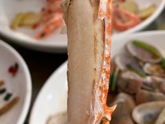 肉蟹腿-霞涌市场海鲜摆卖区