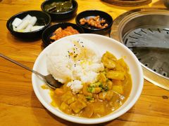 咖喱鸡肉饭-九田家黑牛烤肉料理(香河店)