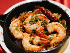 火焰橄榄油爆虾-BROWNSTONE布朗石西班牙餐厅(富城店)