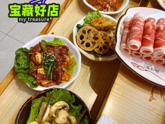 XO酱爆口蘑-胖记烤肉(江汉路店)