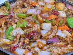 鱿鱼爆腰花铁板-卢庄(江汉路店)