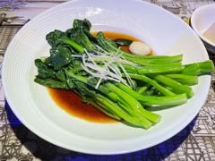 油淋脆菜心-绿茶餐厅(乐峰广场店)
