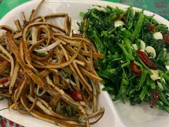 凉拌豆腐丝-令氏家外家周秦食府(高新店)