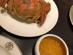 鸡油清汤蒸母梭蟹-甄御•海鲜新青岛菜(麦岛店)