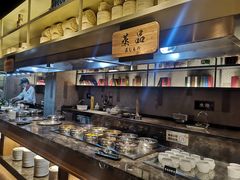 自助取餐区-韩京炭火烤肉自助料理(柯桥万达店)