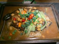 蒜香清江鱼-探鱼·鲜青椒爽麻烤鱼(广州花都来又来店)