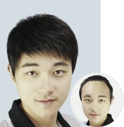 点击看大图 -发饰美男士增发补发假发定制店