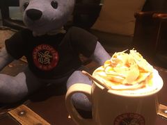 榛果焦糖拿铁-漫咖啡(奥体店)