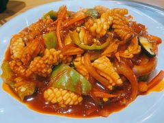 辣炒鱿鱼-美阿里烤肉·韩料(茂名道店)