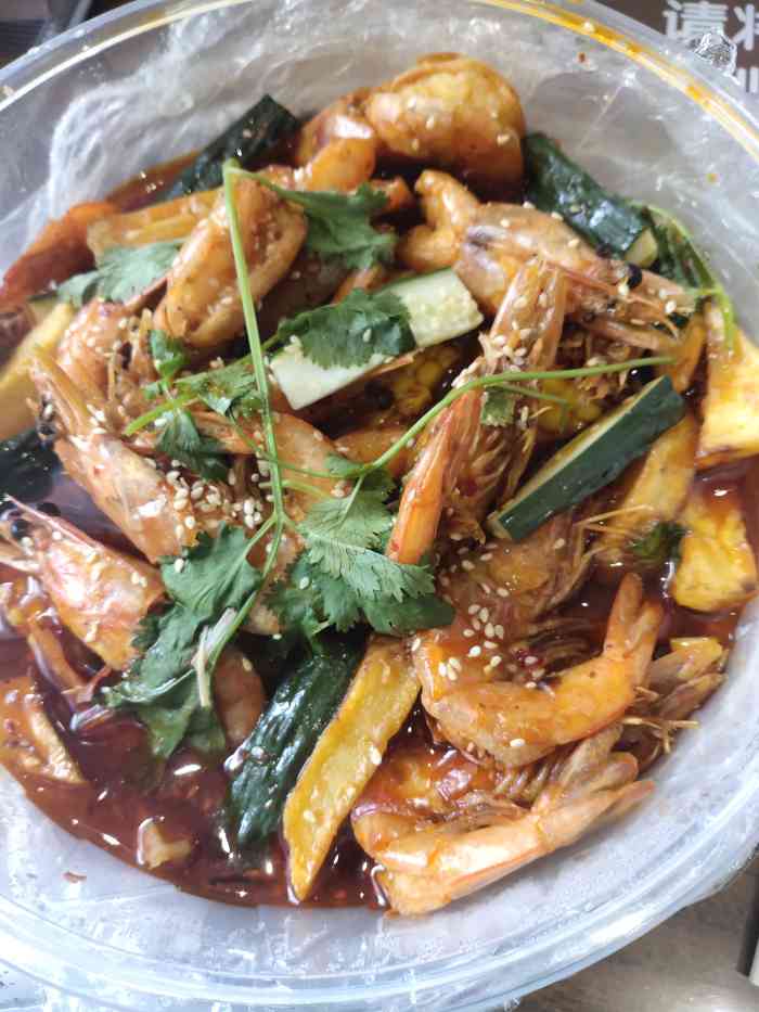 王婆大虾(南中环店)-"[薄荷]环境:位置好找 滴滴定位不到这.