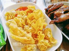 炸云吞-崖口煲仔饭