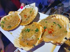 烤扇贝-三个蒙古大叔羊肉串(大宁店)