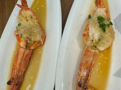 蒜蓉大虎虾-波螺油子·海肠捞饭·青岛菜(银座店)